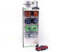 Die Cast Car Free Wheel(5in1)