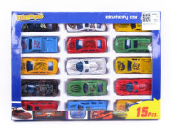 Free Wheel Car(15in1) toys