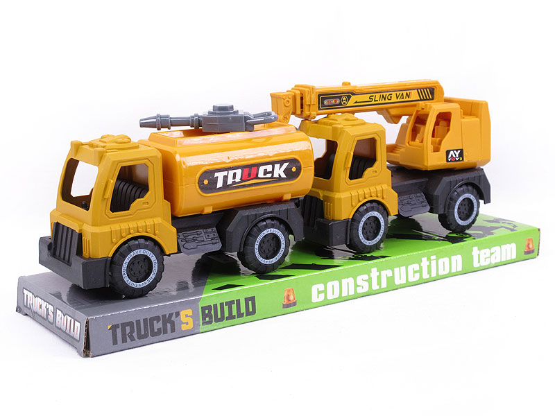 Free Wheel Construction Truck(2in1) toys