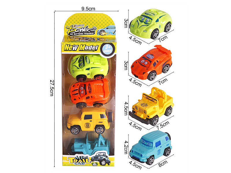 Free Wheel Car(4in1) toys