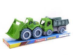 Free Wheel Construction Truck(2in1) toys