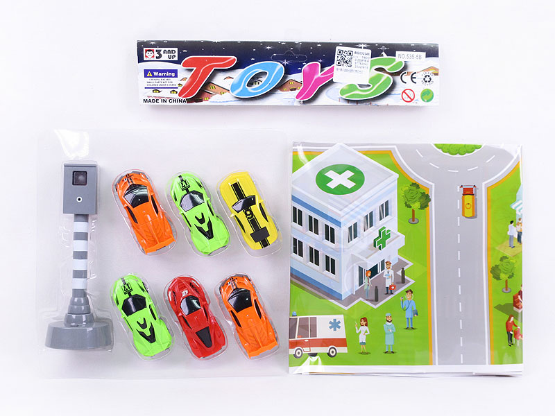Free Wheel Racing Car Set & Camera Light W/L_IC toys