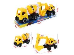 Free Wheel Construction Truck(2in1) toys