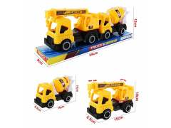 Free Wheel Construction Truck(2in1) toys