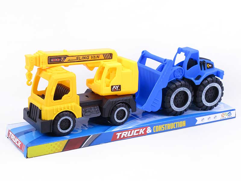 Free Wheel Construction Truck(2in1) toys