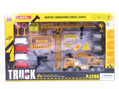 Free Wheel Construction Truck Set