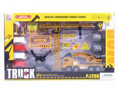 Free Wheel Construction Truck Set