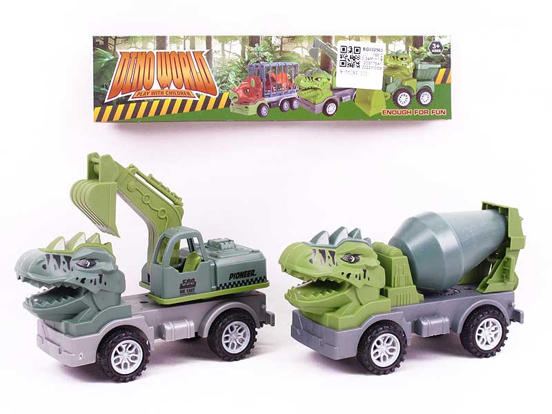 Free Wheel Construction Truck(2in1) toys