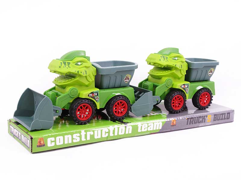 Free Wheel Construction Truck(2in1) toys