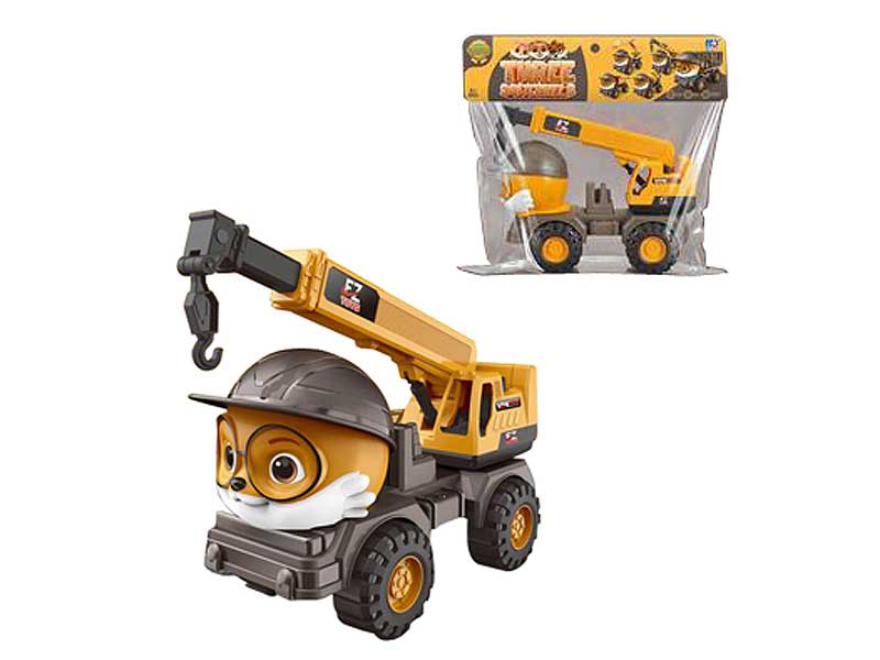 Free Wheel Construction Truck toys