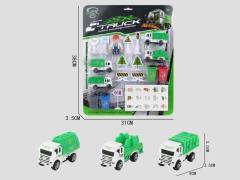 Free Wheel Sanitation Truck Set