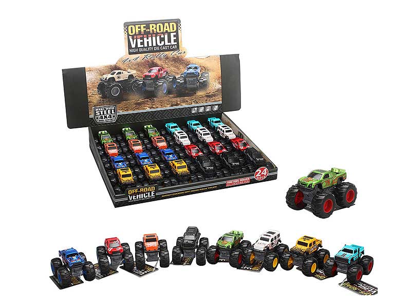 Free Wheel Die-cast Car(12in1) toys