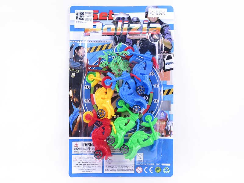 Free Wheel Motorcycle Set(6in1) toys