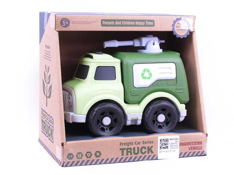 Free Wheel Sanitation Truck toys