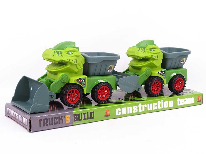 Free Wheel Construction Truck(2in1) toys