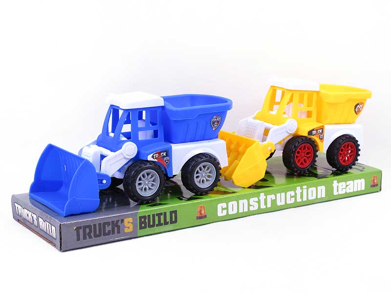 Free Wheel Construction Truck(2in1) toys