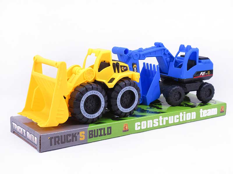 Free Wheel Construction Truck(2in1) toys