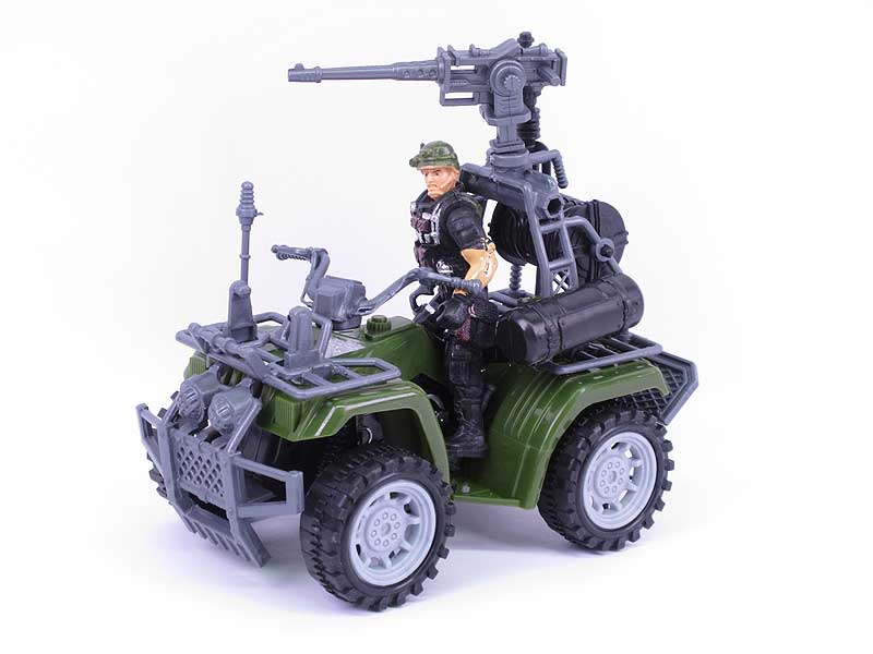 Free Wheel Military Car toys