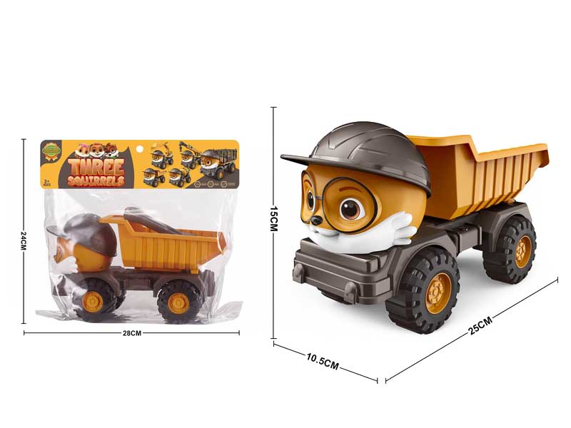 Free Wheel Construction Truck toys