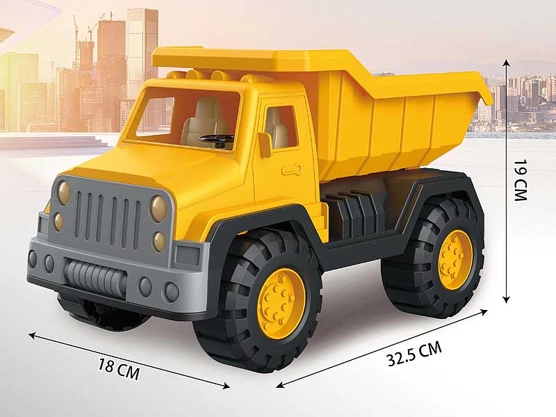 Free Wheel Construction Truck toys