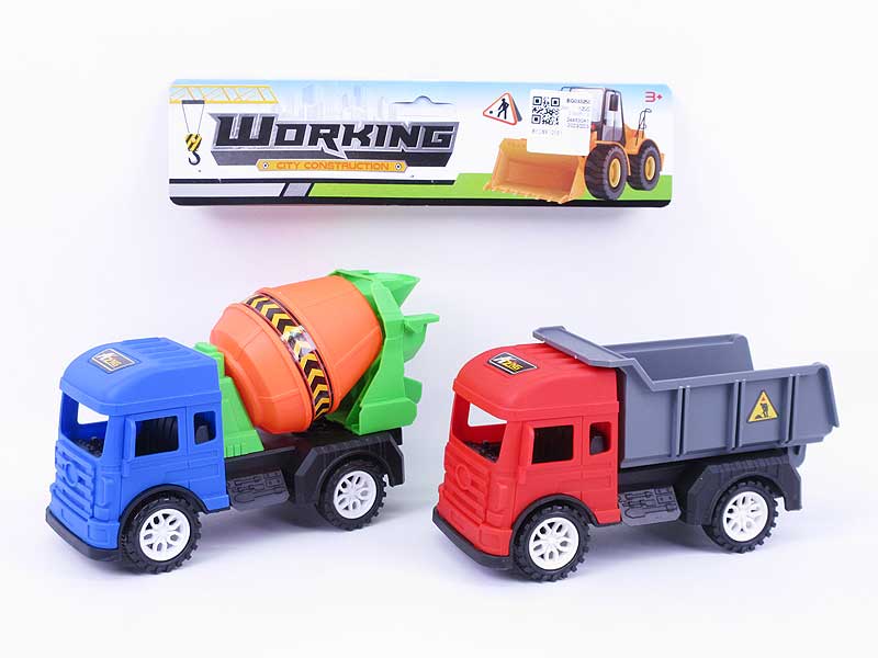 Free Wheel Construction Truck(2in1) toys