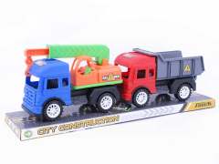 Free Wheel Construction Truck(2in1) toys