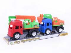 Free Wheel Construction Truck(2in1) toys