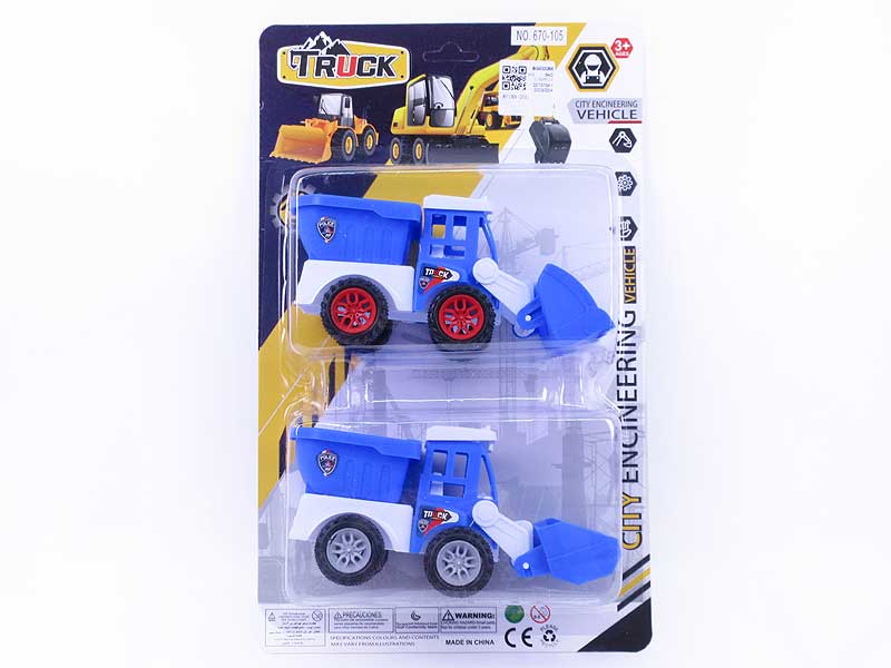 Free Wheel Construction Truck(2in1) toys