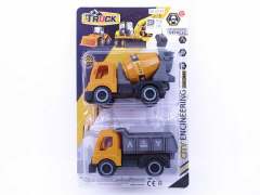 Free Wheel Construction Truck(2in1) toys