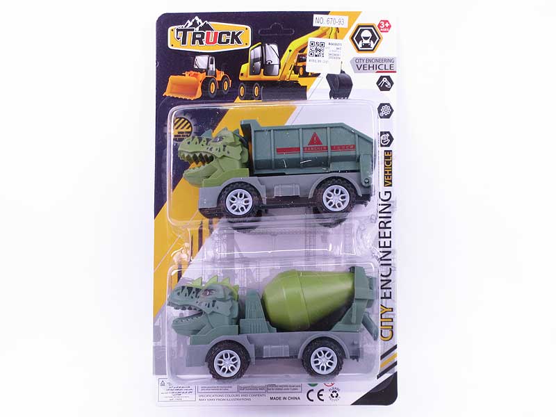 Free Wheel Construction Truck(2in1) toys