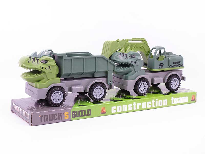 Free Wheel Construction Truck(2in1) toys