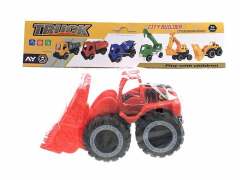 Free Wheel Construction Truck(3C) toys