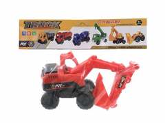 Free Wheel Construction Truck(3C) toys