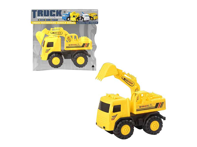 Free Wheel Construction Truck toys