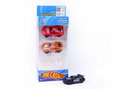 1:60 Die Cast Car Free Wheel(3in1)