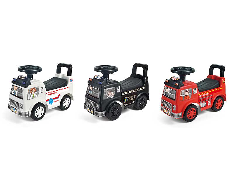 Cartoon Baby Car W/M(3C) toys