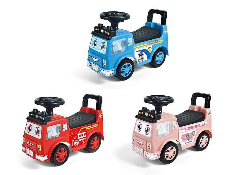 Cartoon Baby Car W/M(3C) toys