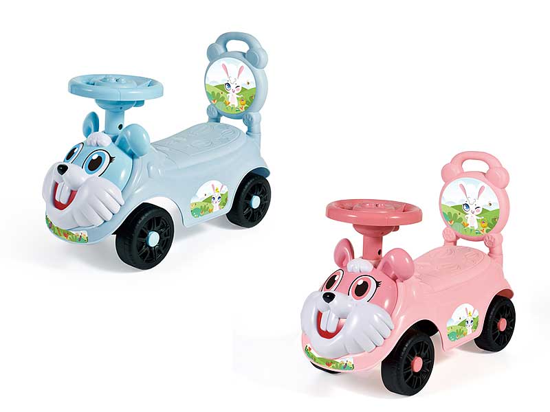 Cartoon Baby Car W/Whistle(2C) toys