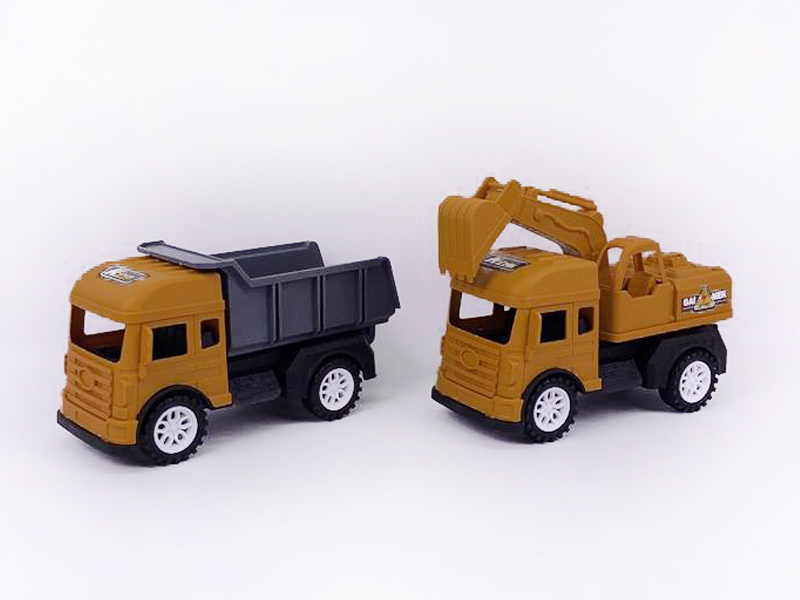 Free Wheel Construction Truck(2in1) toys