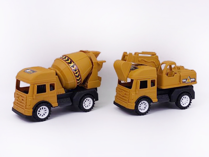 Free Wheel Construction Truck(2in1) toys