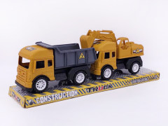 Free Wheel Construction Truck(2in1) toys