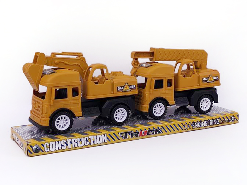 Free Wheel Construction Truck(2in1) toys