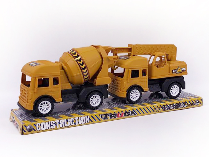 Free Wheel Construction Truck(2in1) toys