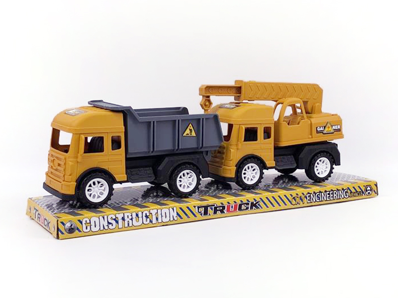 Free Wheel Construction Truck(2in1) toys