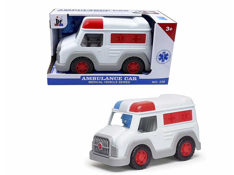 Free Wheel Blocks Ambulance toys