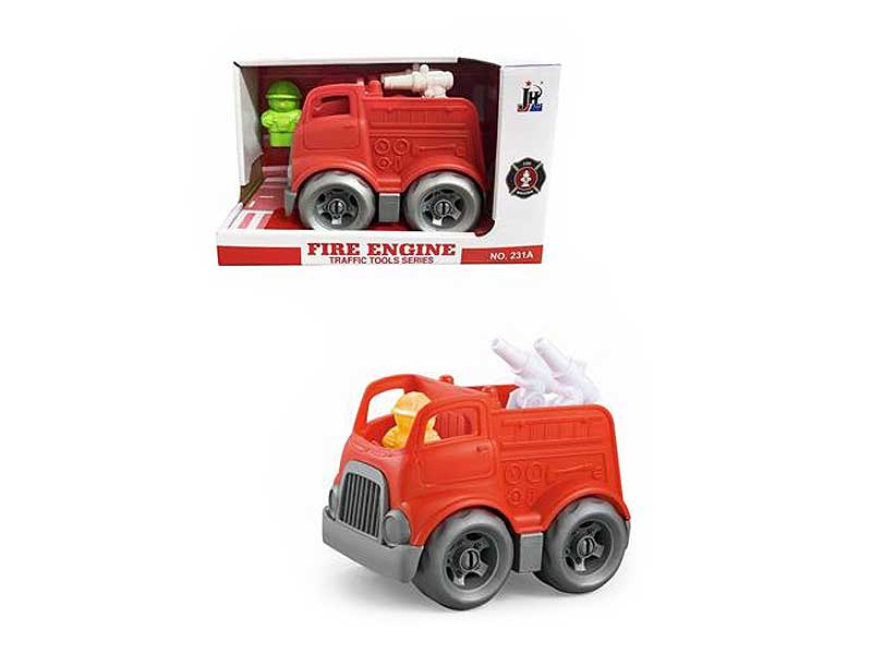 Free Wheel Block Sprinkler toys