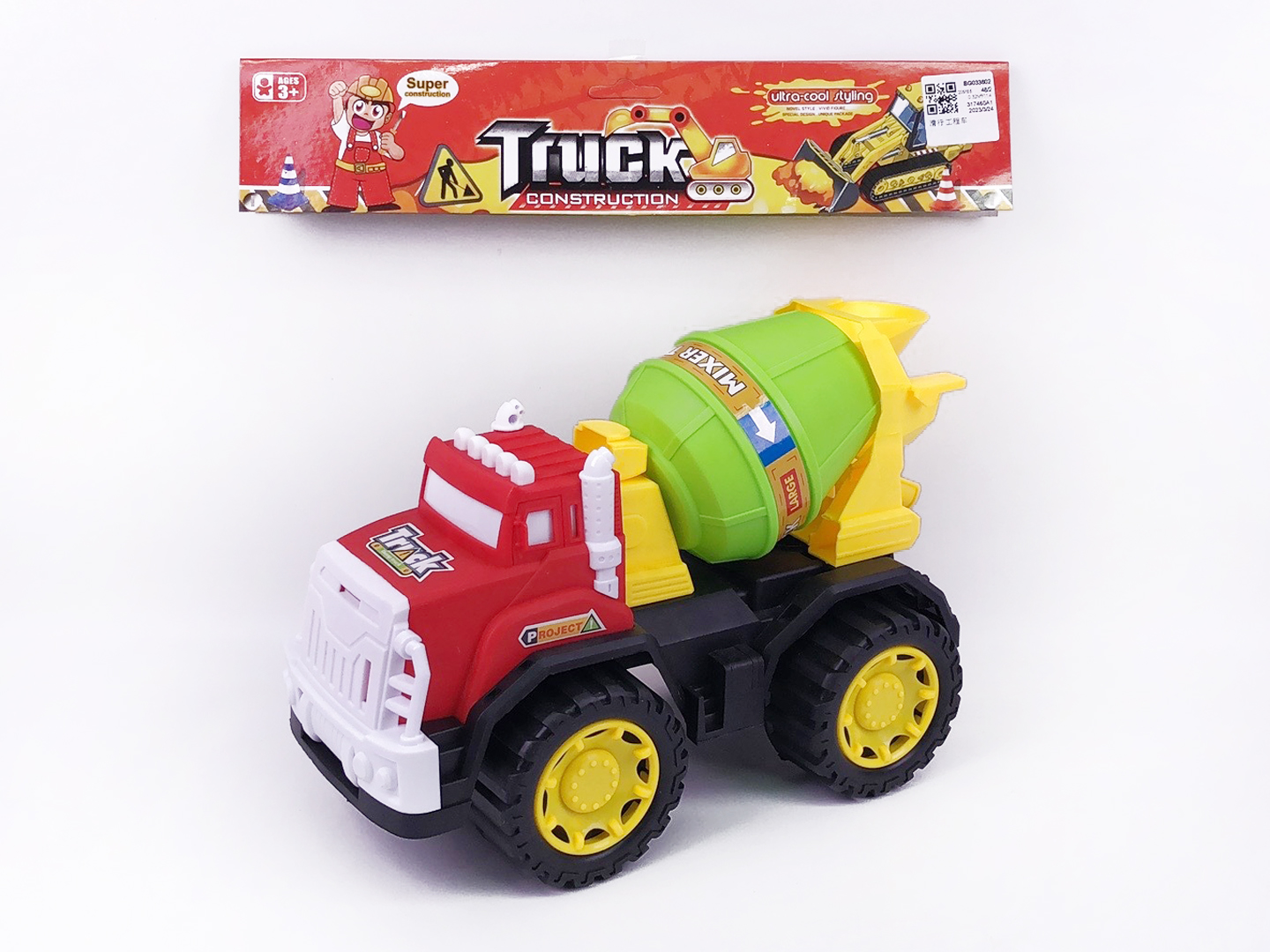 Free Wheel Construction Truck toys