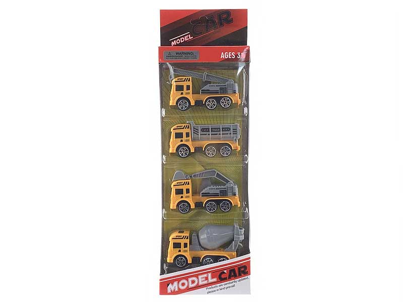 Free Wheel Construction Truck(4in1) toys