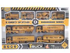 Free Wheel Construction Truck Set