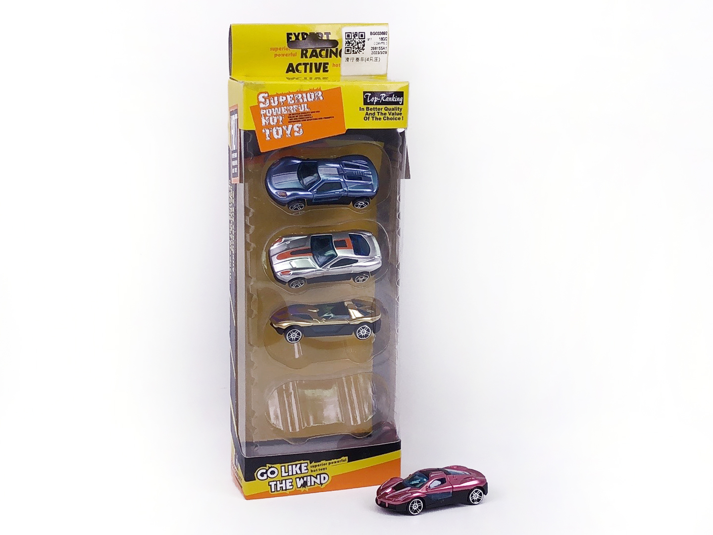 Free Wheel Racing Car(4in1) toys